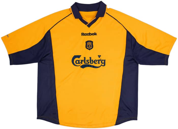 2000-02 Liverpool Camiseta Visitante Fowler #9 - 8/10 - (XXL)