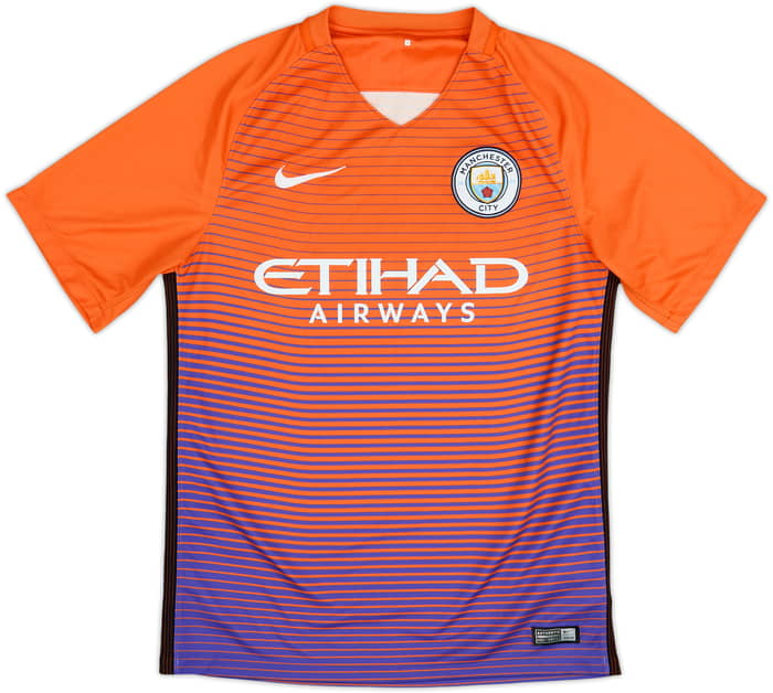 2016-17 Manchester City Third Shirt De Bruyne #17 - 8/10 - (S)