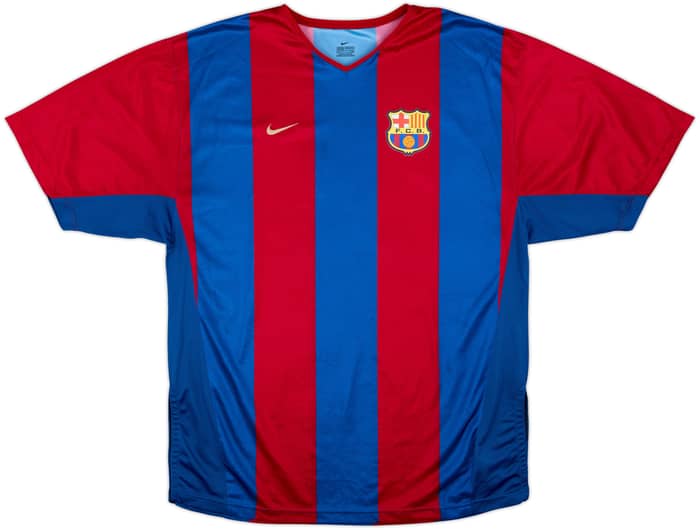 2002-03 Barcelona Basic Home Shirt Luis Enrique #21 - 8/10 - (XXL)