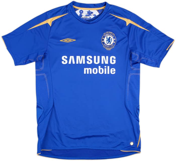 2005-06 Chelsea Centenary Home Shirt Lampard #8 - 5/10 - (M)