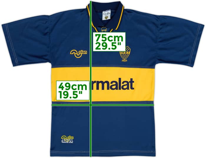 Camiseta de local del Boca Juniors 1994-95 #14 - 7/10 - (M)