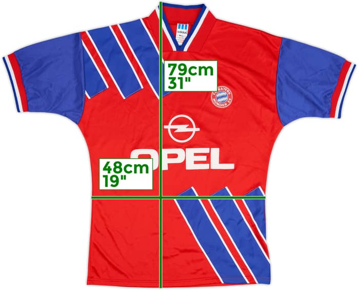 1991-93 Bayern Munich Home Shirt - 8/10 - (M)