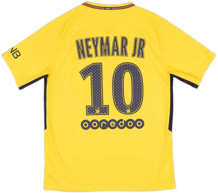 2017-18 Paris Saint-Germain Away Shirt Neymar Jr #10 - 10/10 - (M)