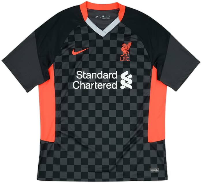 2020-21 Liverpool Third Shirt Virgil #4 - 8/10 - (L)