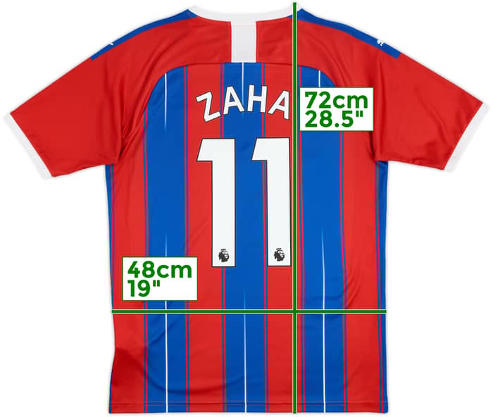 2019-20 Crystal Palace Home Shirt Zaha #11 - 10/10 - (M)