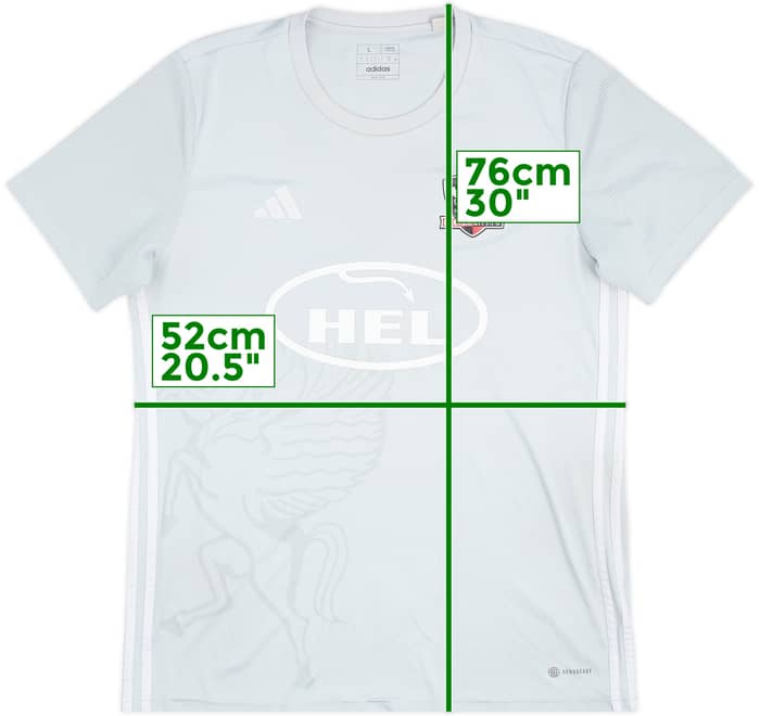 Camiseta de visitante del Exeter City 2023-24 - 8/10 - (L)