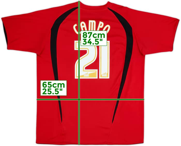 2008-12 Ipswich Away Shirt Campo #21 - 6/10 - (XXL)