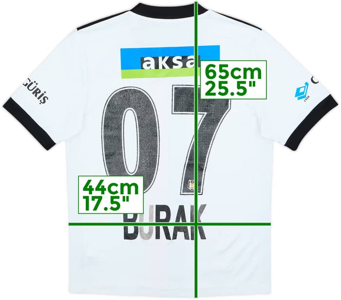 Camiseta de local del Besiktas 2021-22 Burak #07 - 4/10 - (S)