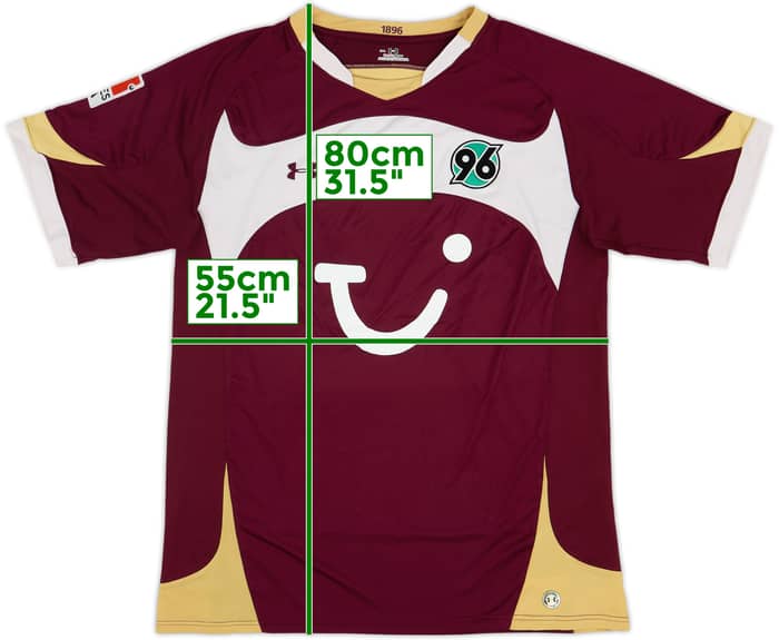 2010-11 Hannover 96 Home Shirt #96 - 6/10 - (3XL)