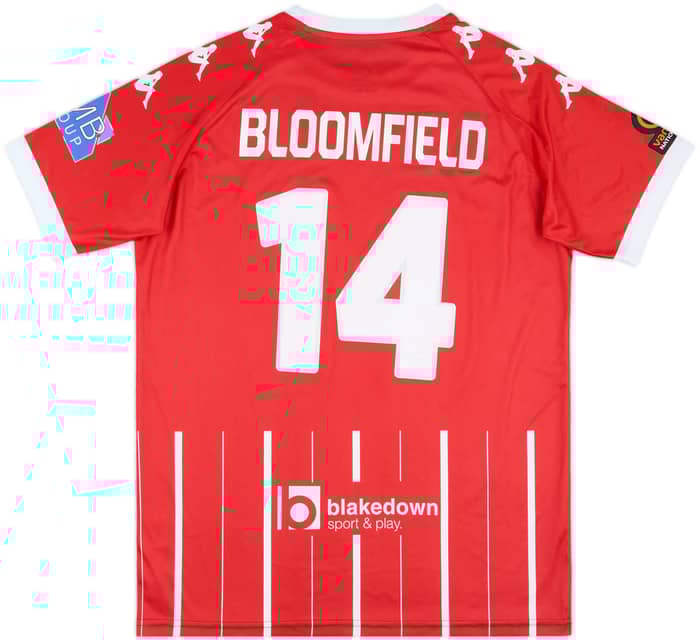 2022-23 Bromley Match Issue Away Shirt Bloomfield #14