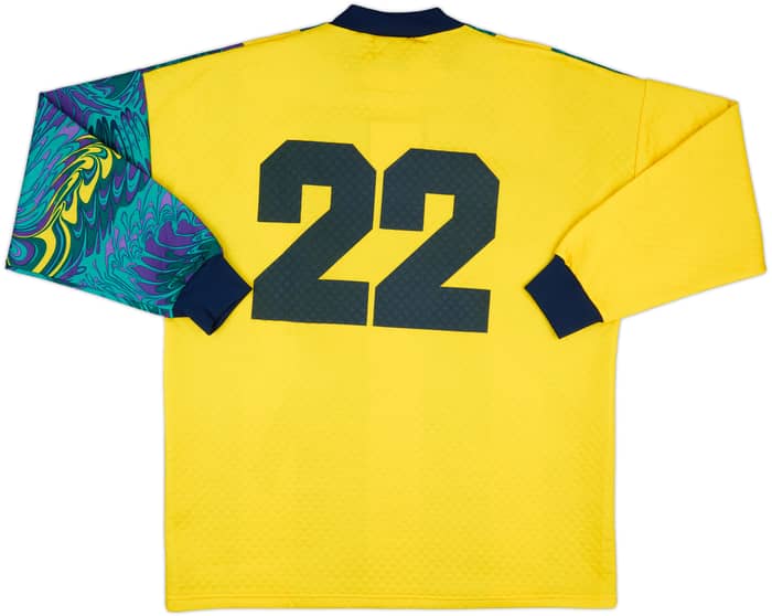 1995-96 England GK Shirt #22 - 7/10 - (XL)