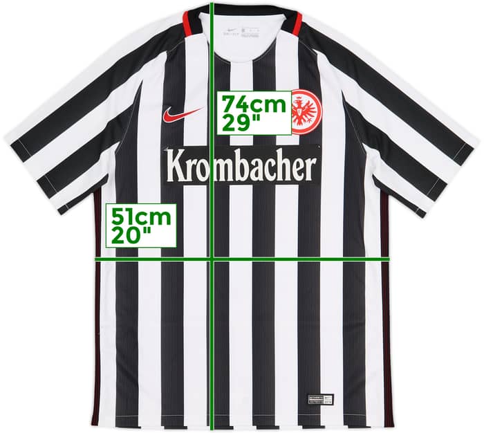 2016-17 Eintracht Frankfurt Home Shirt - 5/10 - (M)