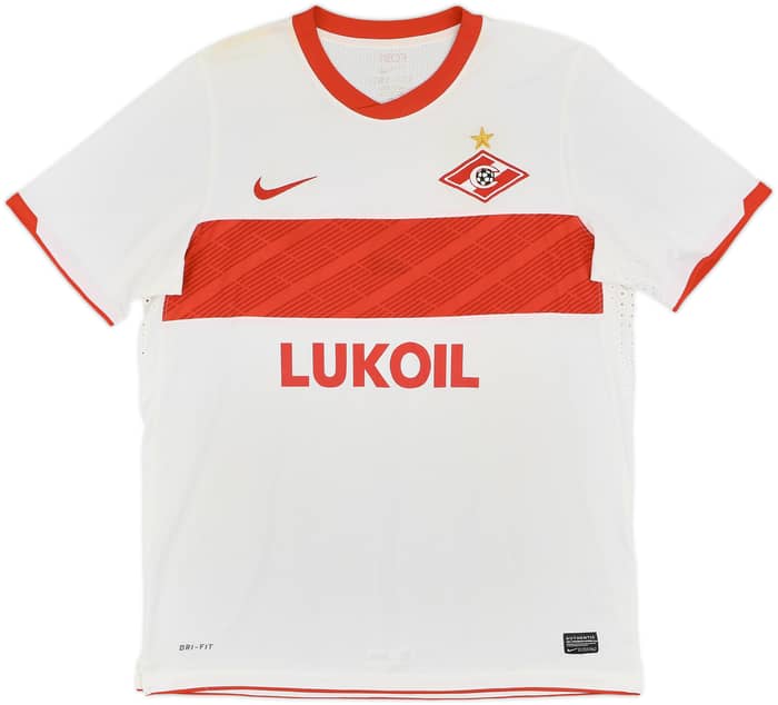 2010-11 Spartak Moscow Player Issue Away Shirt Rojo #19 - 8/10 - (XL)