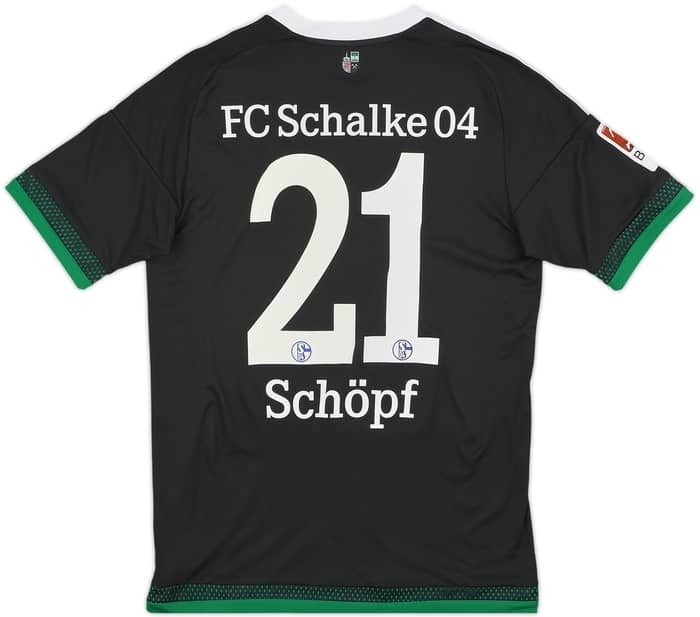 2015-17 Schalke Third Shirt Schopf #21 - 10/10 - (S)