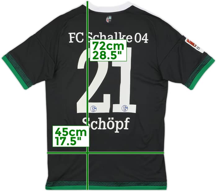 2015-17 Schalke Third Shirt Schopf #21 - 10/10 - (S)