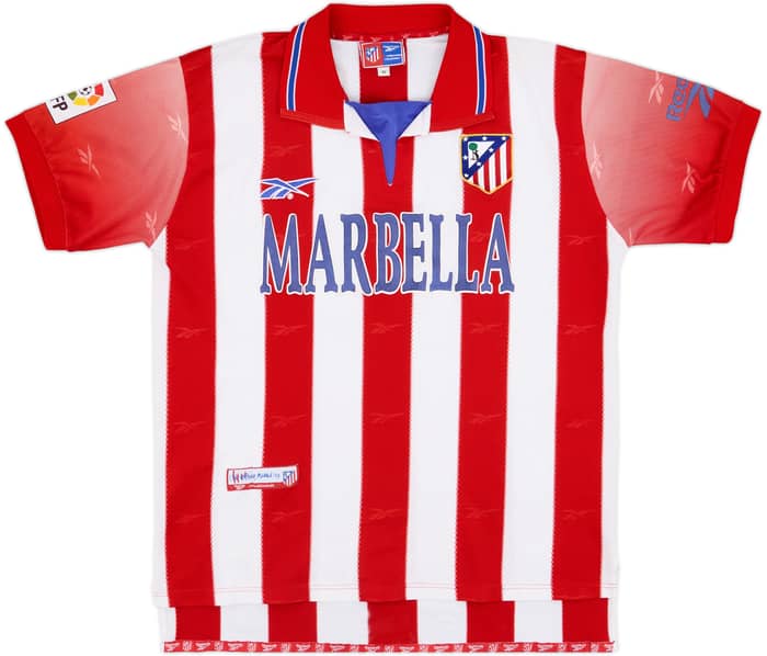 1998-99 Atletico Madrid Home Shirt - 10/10 - (M)
