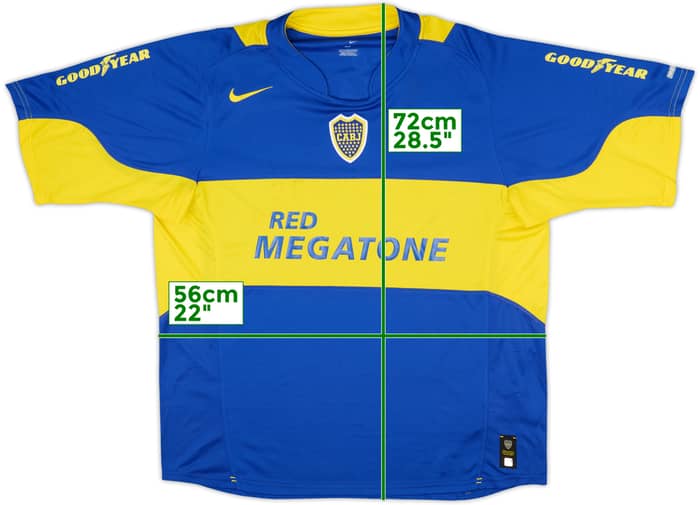 2005 Boca Juniors Home Shirt - 8/10 - (M)