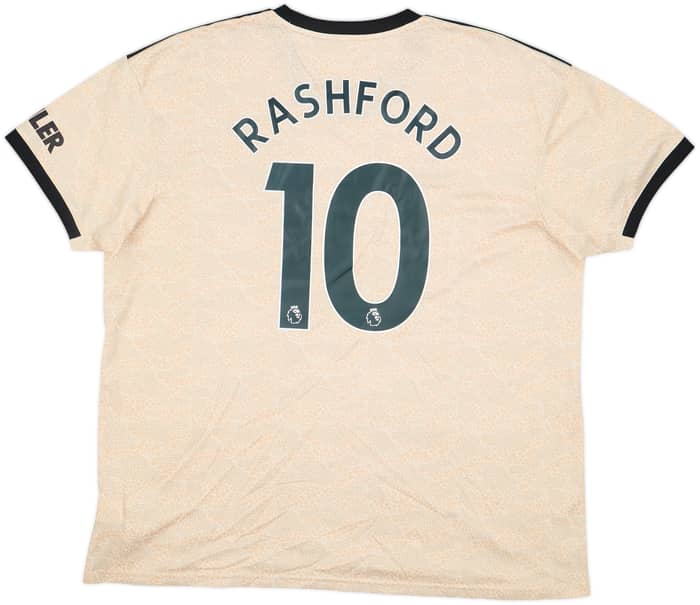 2019-20 Manchester United Away Shirt Rashford #10 - 7/10 - (XXL)