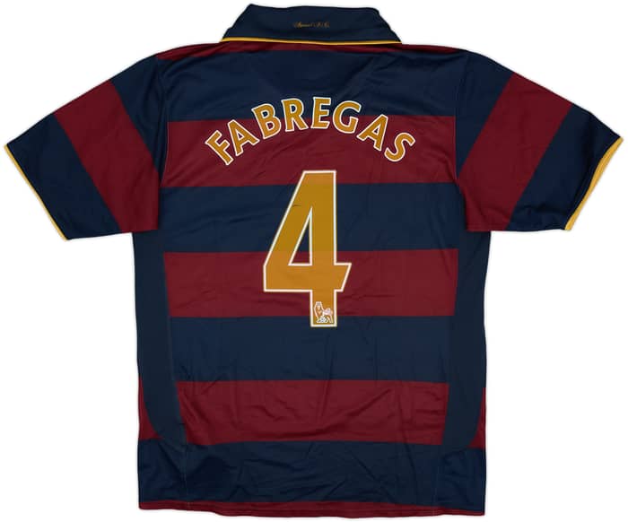 2007-08 Arsenal Third Shirt Fabregas #4 - 6/10 - (M)