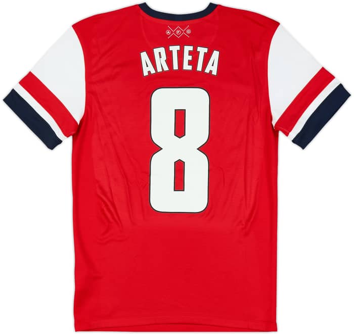 2012-14 Arsenal Home Shirt Arteta #8 - 8/10 - (S)