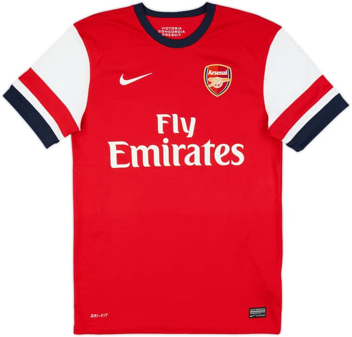 2012-14 Arsenal Home Shirt Arteta #8 - 8/10 - (S)