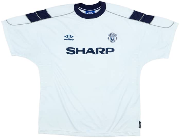 1999-00 Manchester United Third Shirt Beckham #7 - 7/10 - (XL)