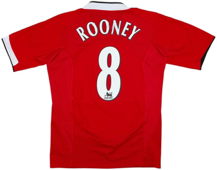 2004-06 Manchester United Home Shirt Rooney #8 - 5/10 - (S)
