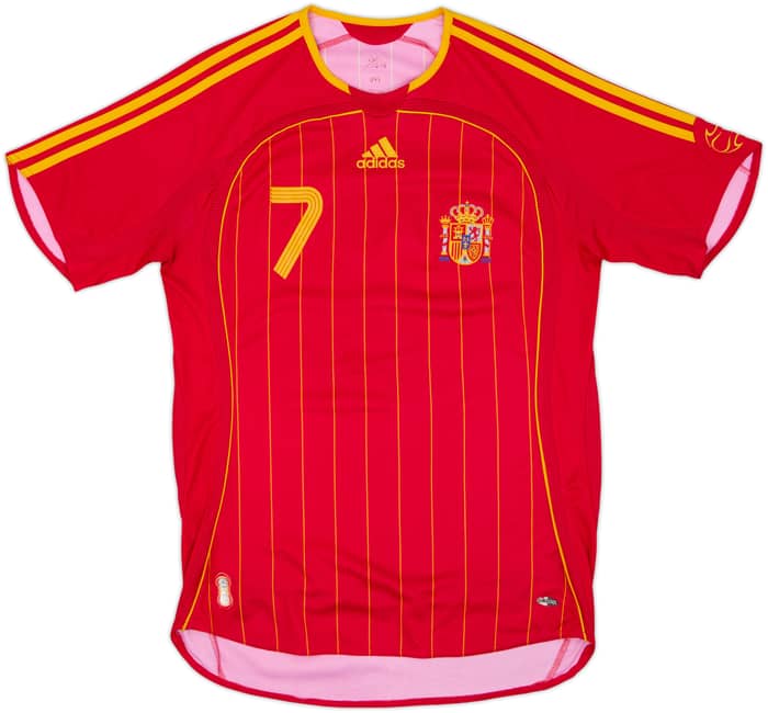 Camiseta de local de España 2006-08 Raul #7 - 6/10 - (S)
