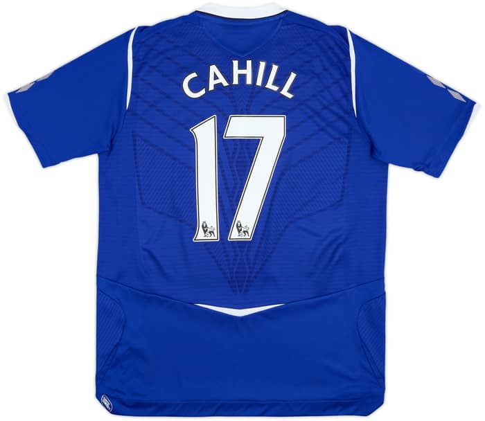 2008-09 Everton Home Shirt Cahill #17 - 9/10 - (M)