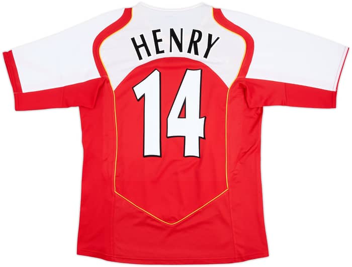 2004-05 Arsenal Home Shirt Henry #14 - 8/10 - (M)