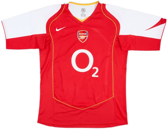 2004-05 Arsenal Home Shirt Henry #14 - 8/10 - (M)