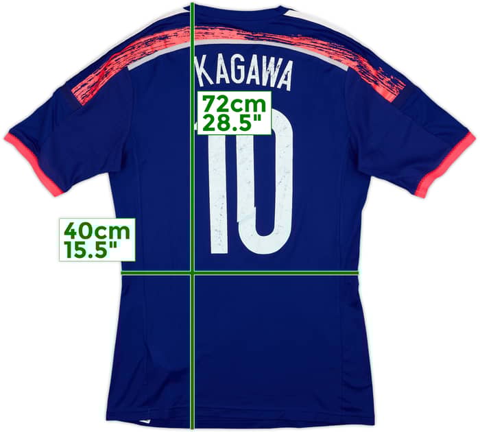 2013-15 Japan Authentic Home Shirt Kagawa #10 - 6/10 - (S)