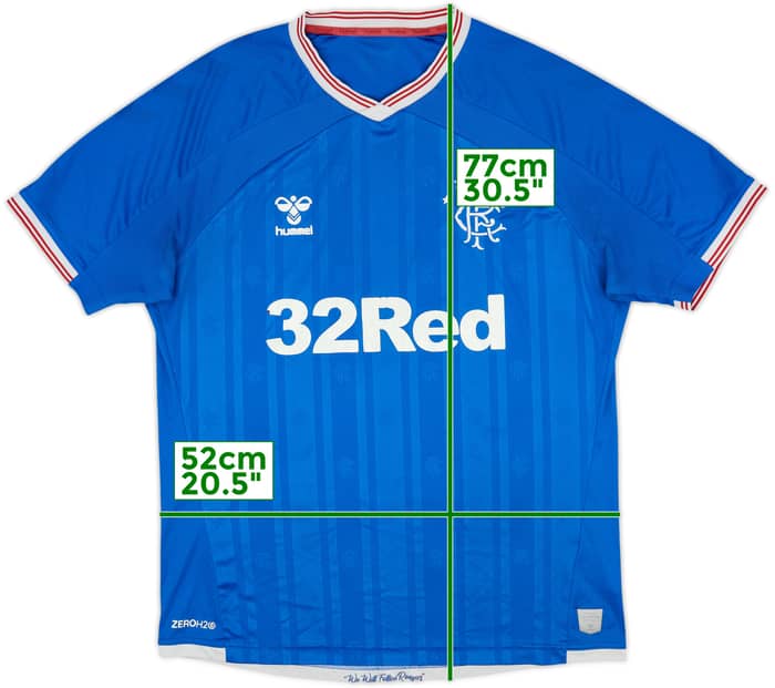 2019-20 Rangers Home Shirt - 5/10 - (L)