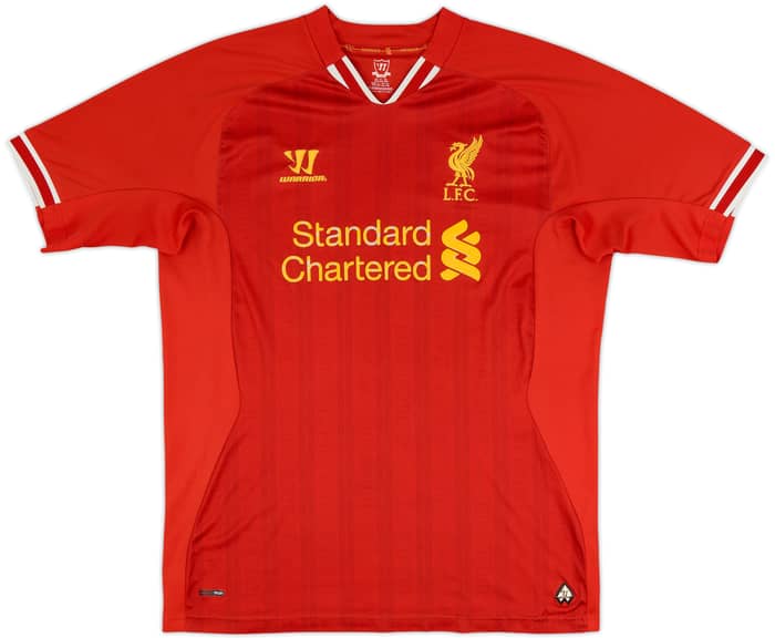 2013-14 Liverpool Home Shirt Gerrard #8 - 5/10 - (XL)