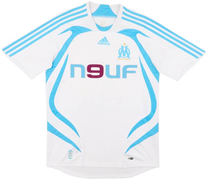 2007-08 Olympique Marseille Home Shirt Valbuena #28 - 7/10 - (S)