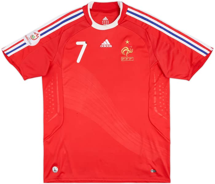 Camiseta de visitante de Francia 2007-08 Fontaine #7 - 5/10 - (XL)