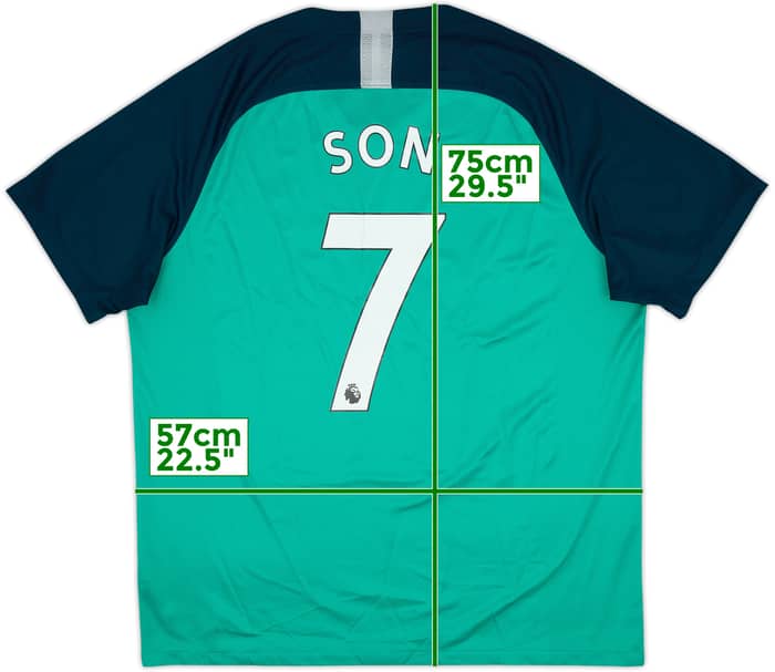 2018-19 Tottenham Third Shirt Son #7 - 6/10 - (XL)