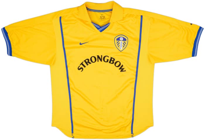 2000-02 Leeds United Away Shirt Radebe #5 - 8/10 - (L)