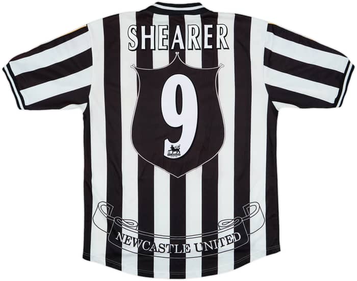 Camiseta de local del Newcastle 1997-99 Shearer #9 - 6/10 - (L)