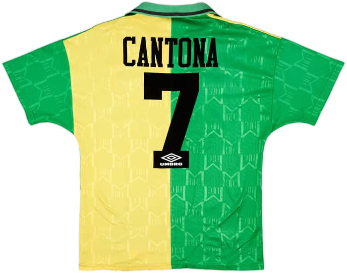 1992-94 Manchester United Third Shirt Cantona #7 - 7/10 - (M)