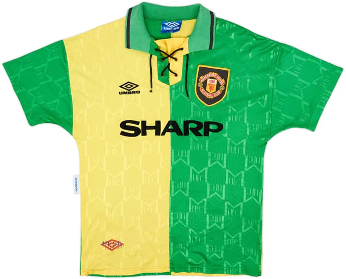 1992-94 Manchester United Third Shirt Cantona #7 - 7/10 - (M)
