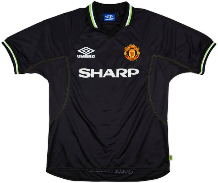 1998-99 Manchester United Third Shirt Beckham #7 - 9/10 - (XL)