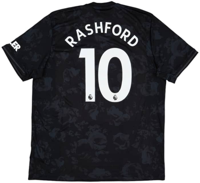 2019-20 Manchester United Third Shirt Rashford #10 - 8/10 - (XL)