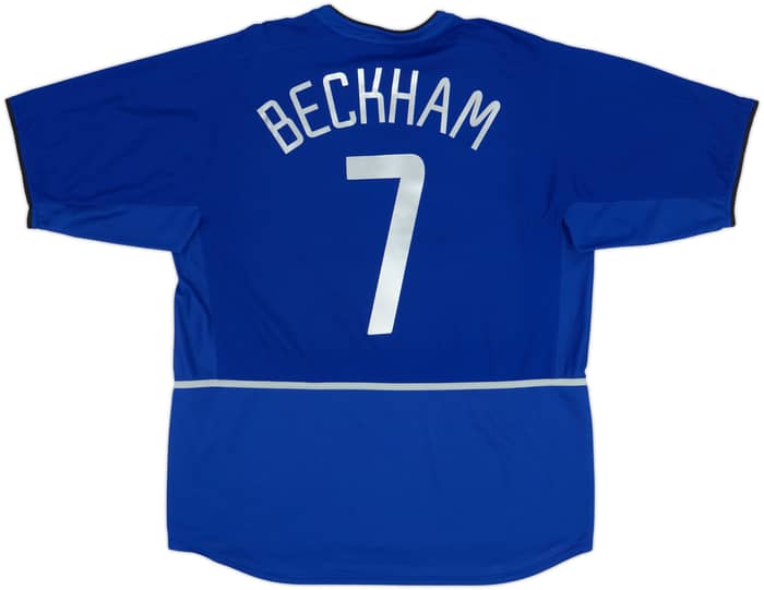 2002-03 Manchester United Third Shirt Beckham #7 - 6/10 - (XL)