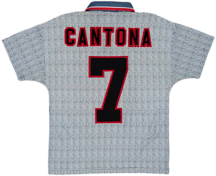 1995-96 Manchester United Away Shirt Cantona #7 - 9/10 - (Y)