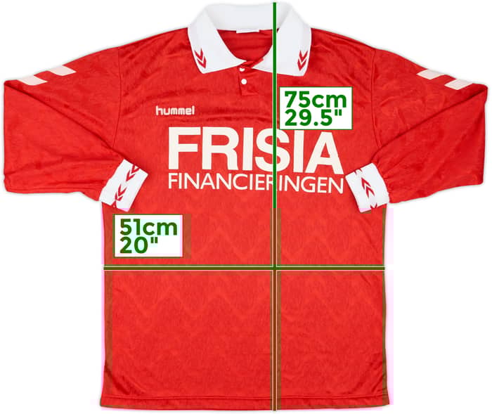 1996-98 AZ Alkmaar Match Issue Home L/S Shirt #7