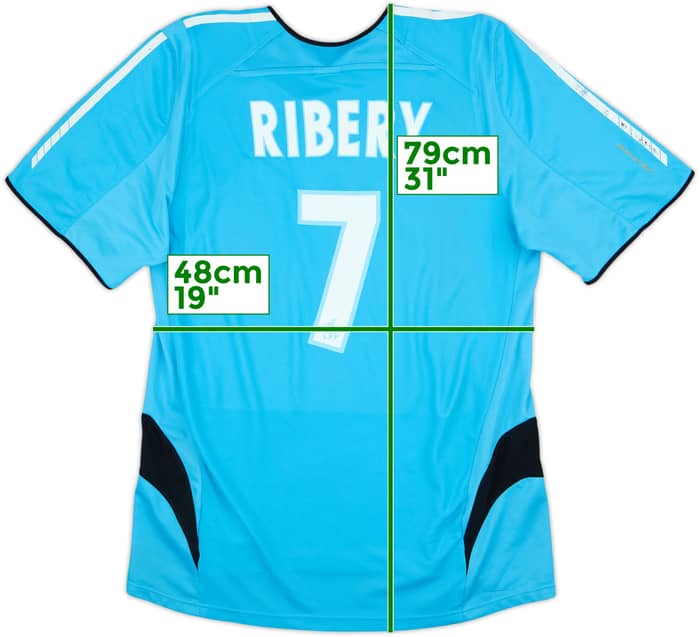 2005-06 Olympique Marseille Away Shirt Ribery #7 - 7/10 - (M)