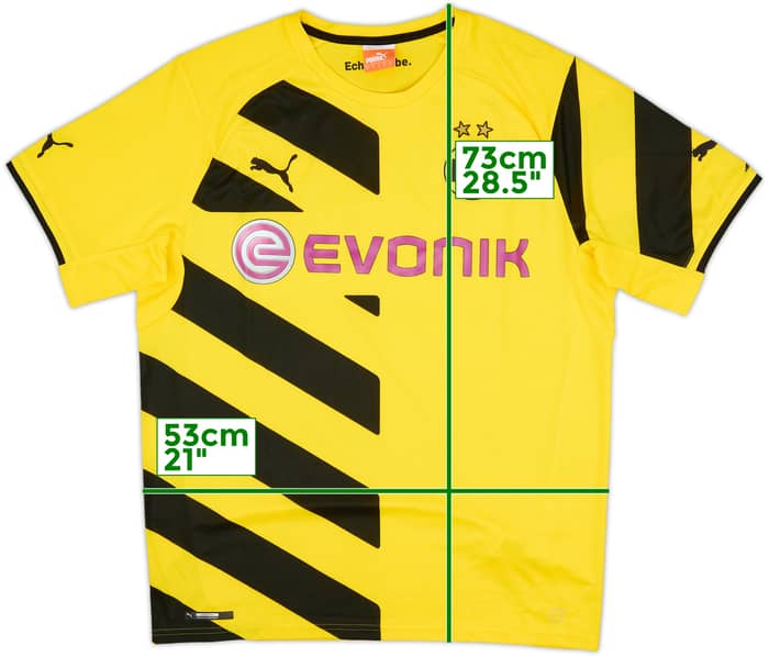2014-15 Borussia Dortmund Home Shirt - 5/10 - (L)