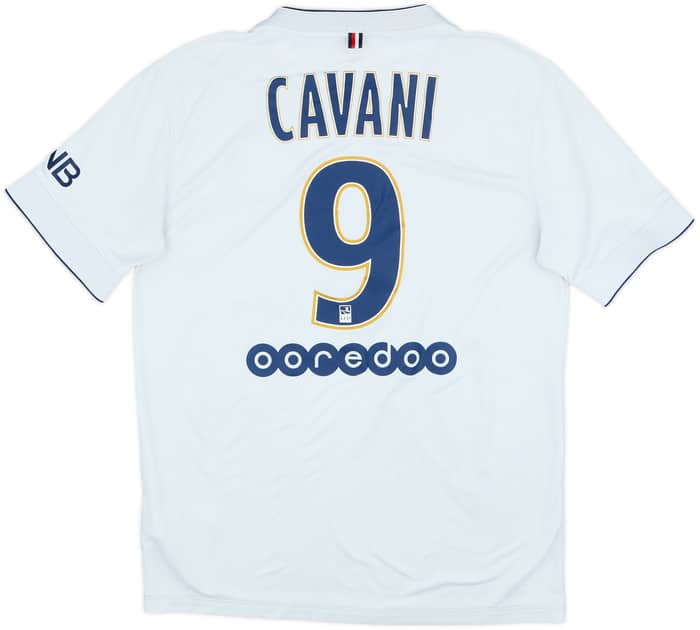 2014-15 Paris Saint-Germain Away Shirt Cavani #9 - 6/10 - (M)