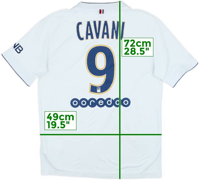 2014-15 Paris Saint-Germain Away Shirt Cavani #9 - 6/10 - (M)